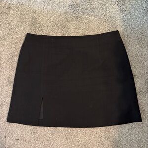 Djerf Avenue Black Mini Skirt